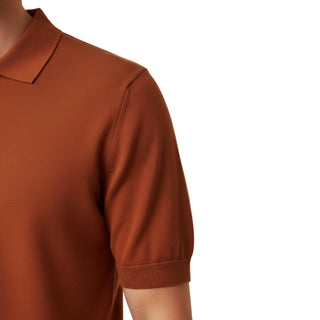 Short Sleeve Knit Polo