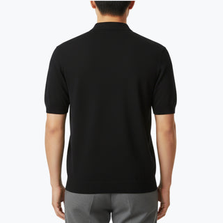 Short Sleeve Knit Polo