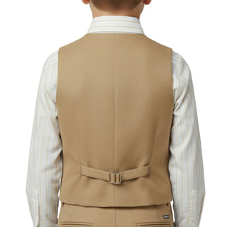 Kids World Boys' Tan Vest Set