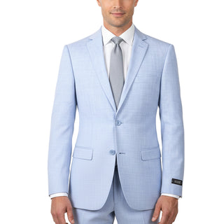 Joseph Michael Sharkskin 2 Button Notch Lapel