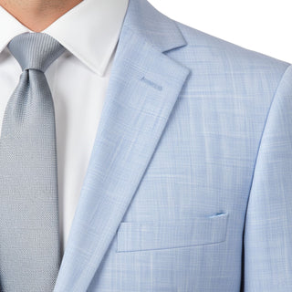 Joseph Michael Sharkskin 2 Button Notch Lapel