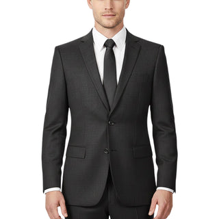 Joseph Michael Sharkskin 2 Button Notch Lapel