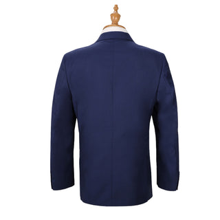 Ink Blue Vested Executive Suit