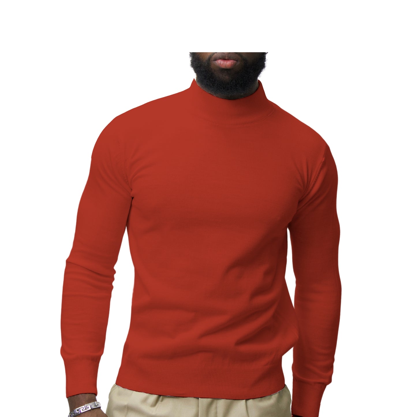 Modern Fit Mockneck Sweater