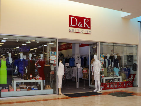D&K Suit City South Dekalb Mall storefront
