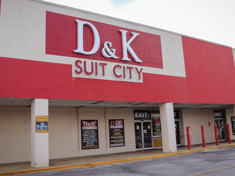 D&K Suit City Decatur storefront