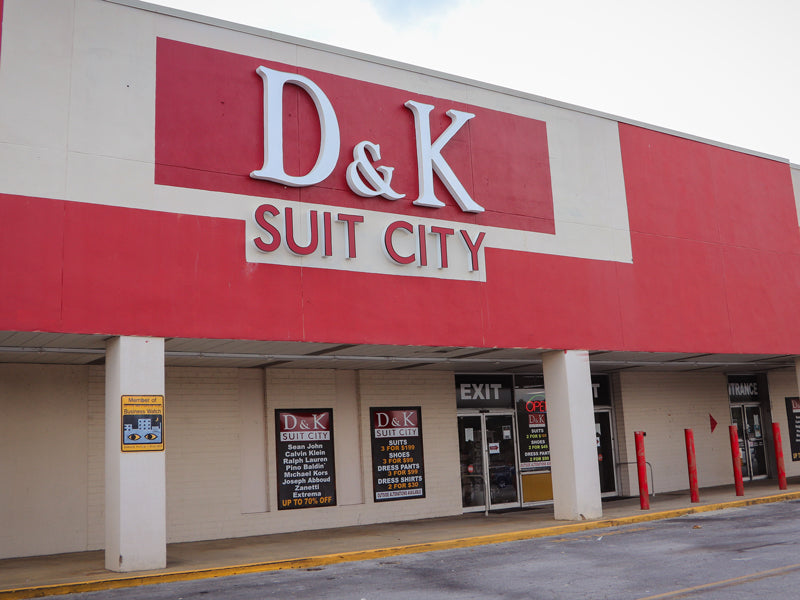 D&K Suit City Decatur storefront