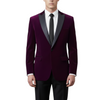 Stretch Slim Fit Velvet Blazer - 7 Colors