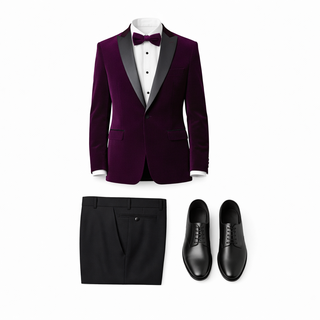 Stretch Slim Fit Velvet Blazer - 7 Colors