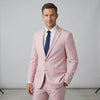Joseph Michael Men's 4-Way Stretch Adjustable Waist Knit Suit