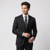 Joseph Michael Men's 2-Piece Slim Fit Sharkskin Suit — Peak Lapel