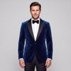 Stretch Slim Fit Velvet Blazer - 7 Colors