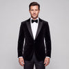Stretch Slim Fit Velvet Blazer - 7 Colors