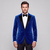 Stretch Slim Fit Velvet Blazer - 7 Colors