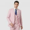 Joseph Michael Men's 3-Piece Slim Fit Vested Suit — Peak Lapel