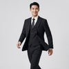 Joseph Michael Men's 3-Piece Slim Fit Vested Suit — Peak Lapel