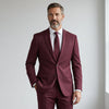 Joseph Michael Men's 4-Way Stretch Adjustable Waist Knit Suit