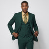 Joseph Michael Men's 3-Piece Slim Fit Vested Suit — Peak Lapel