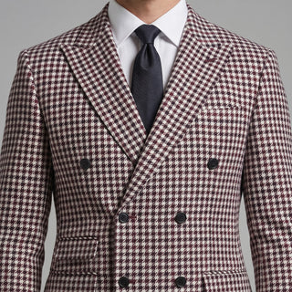 Statement Men's 2-Piece Modern Fit Double Breasted Suit — Peak Lapel