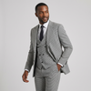 Pino Baldini Men's 3-Piece Vested Modern Fit Suit — Peak Lapel