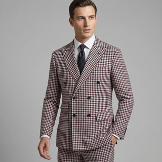 Statement Men's 2-Piece Modern Fit Double Breasted Suit — Peak Lapel