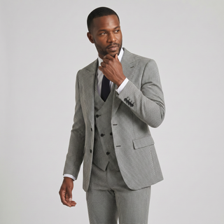 Pino Baldini Men's 3-Piece Vested Modern Fit Suit — Peak Lapel