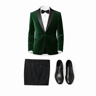 Stretch Slim Fit Velvet Blazer - 7 Colors