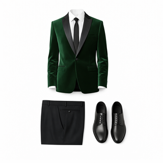 Stretch Slim Fit Velvet Blazer - 7 Colors