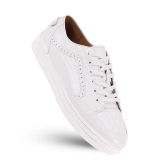 Timo Croc Print Sneakers