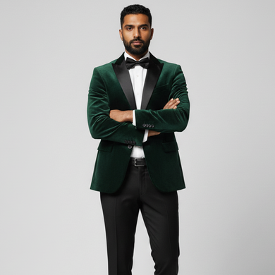 1 Velvet Jacket + Dress Shirt + Velvet Bowtie + Satin Pants for $150