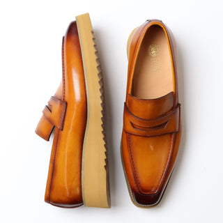 Adrian - Cognac Dress Shoes
