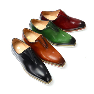 Clive - Burgundy Dress Shoes