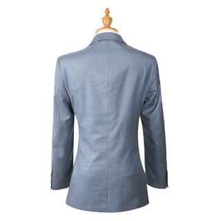 Joseph Michael Sharkskin 2 Button Notch Lapel