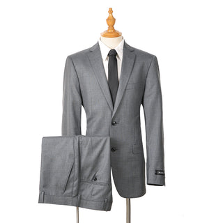 Joseph Michael Sharkskin 2 Button Notch Lapel