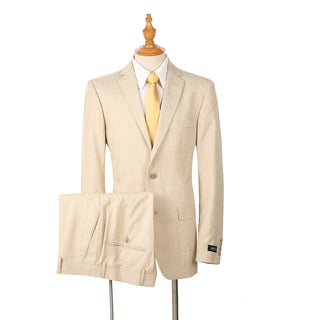 Joseph Michael Sharkskin 2 Button Notch Lapel