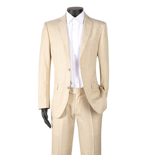Joseph Michael Sharkskin 2 Button Notch Lapel