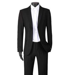 Joseph Michael 2 Button Slim Fit Peak Lapel Stretch Suit