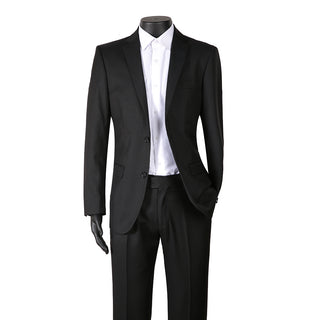 Joseph Michael Sharkskin 2 Button Notch Lapel