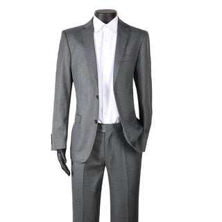 Joseph Michael Sharkskin 2 Button Notch Lapel