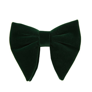Velvet Tear Drop Bowtie & Hanky Set
