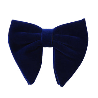 Velvet Tear Drop Bowtie & Hanky Set