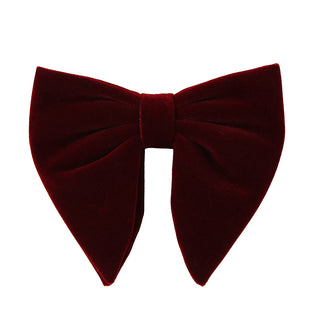 Velvet Tear Drop Bowtie & Hanky Set