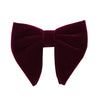 Velvet Tear Drop Bowtie & Hanky Set