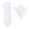 Solid Tie & Hanky Set