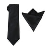 Solid Tie & Hanky Set