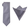 Solid Tie & Hanky Set