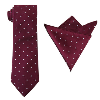 Polka Dot Tie & Hanky Set