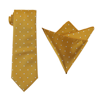 Polka Dot Tie & Hanky Set