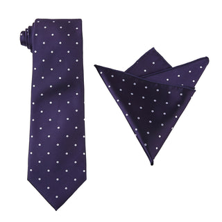 Polka Dot Tie & Hanky Set