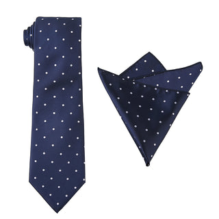 Polka Dot Tie & Hanky Set